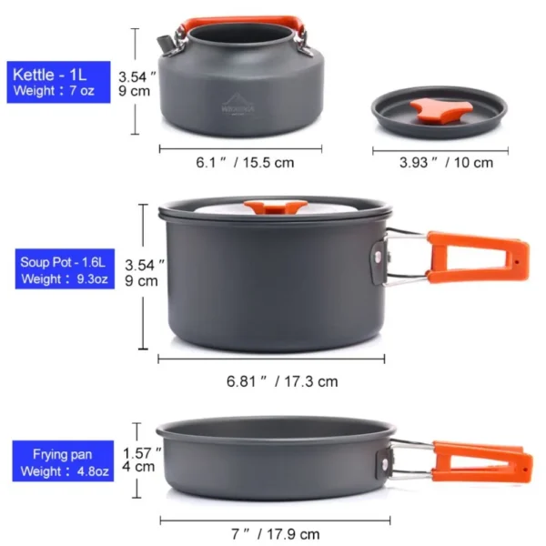 Outdoor Cookware Set 2